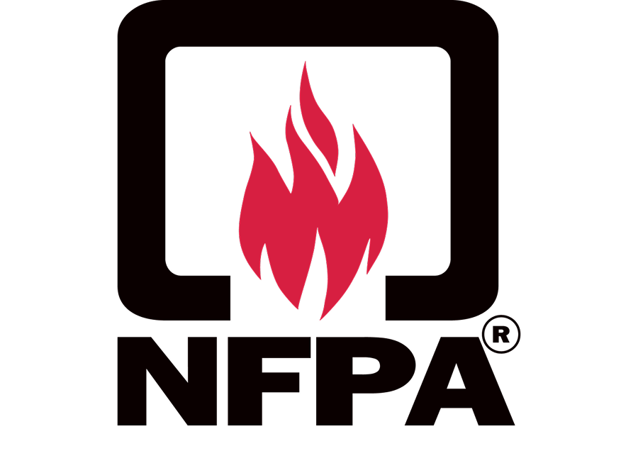 Logo of the National Fire Protection Association (NFPA).
